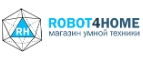 Промокоды и купоны на скидку Robot4home.ru